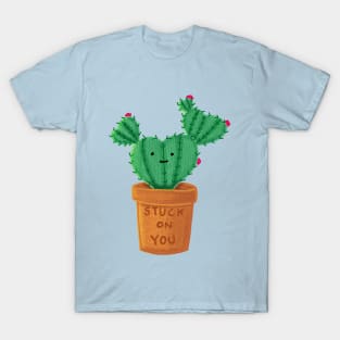 I'm stuck on you Cactus T-Shirt